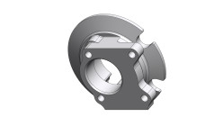 RCD 303507-13  TRIANGULAR DRIVE Band Clamp Adapter 3.625 for DAILEY OIL PUMP   3-4 DAYS USUALLY